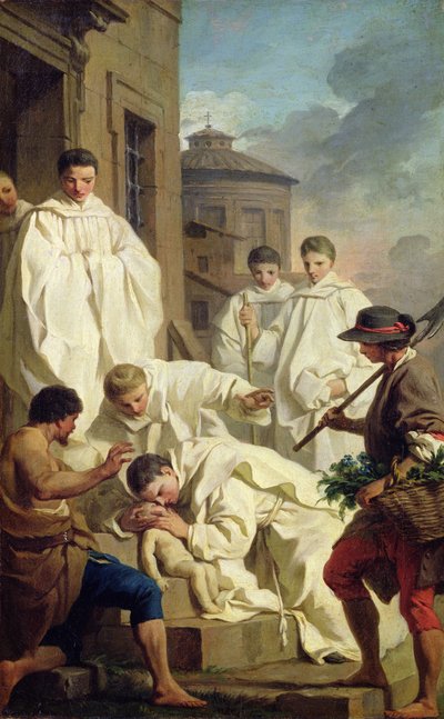Study for St. Benedict Resuscitating a Child by Pierre Subleyras